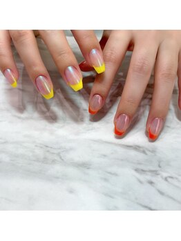 コルソケーツー 梅田茶屋町(corso k-two)/ミラー×カラフルフレンチ