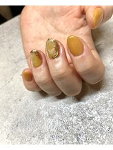 ビューティーサロン リンド(Beauty Salon Lindo)/イエローニュアンスネイル