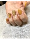 イエローニュアンスネイル