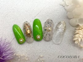 ぷっくりフラワーネイル☆