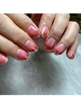 ポノネイル(Pono Nail)/トレンド☆ガラスフレンチ☆