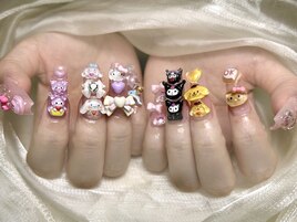 キャラクターネイル