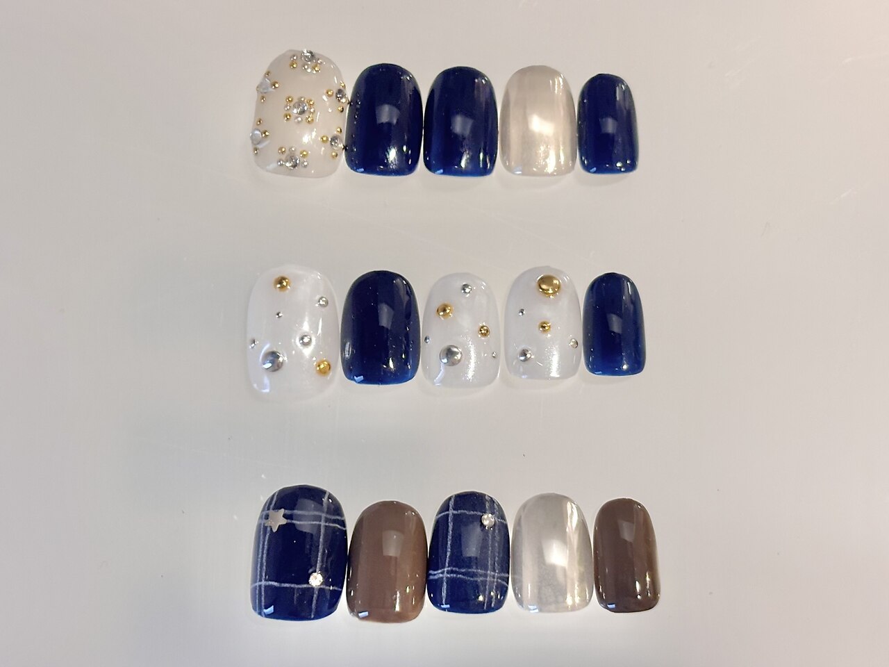 Chuche's ネイビー スタッズ　27cm RATTLE TRAP（ラトルトラップ） スタジャン S ネイビー メンズ