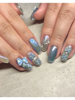 ハルズネイルラボ(HAL's Nail Lab)/可愛いリボンパーツ