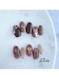 【NAIL】バレンタインデザイン