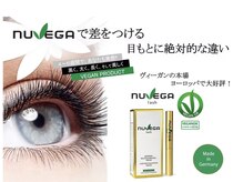 韓国式束感まつげパーマ＆眉毛専門店【Nui 中目黒】まつげパーマ/アイブロウ/眉カラーの雰囲気（NUVEGA まつげ美容液・芯から整え映える強く美しいまつげへ）