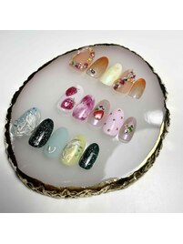 ハンド定額ネイル￥9,900