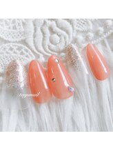 たゆ ネイル(たゆnail)/パラジェルオレンジネイル
