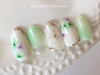ネイルアトリエ フロラシオン/贅沢アートの褒められネイル59