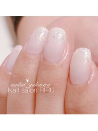 シアーホワイト×キラキラ