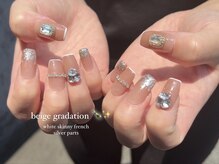 ケリーネイル(kelly nail.)/大人ゴージャスネイル
