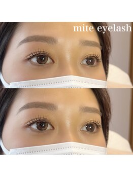 ミテ アイラッシュ(mite eyelash)/似合わせ眉WAX/ラッシュリフト