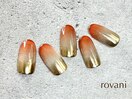 トリプルグラデーションネイル