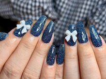 ウサギネイル 新大久保店(usagi nail)/リボンネイル