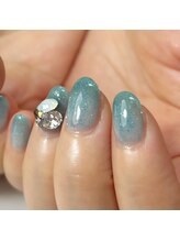 ミノンリープ(Mignon Leap)/天然石ネイル（アートあり）