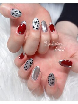 エクラ(e'clat)/ヒョウ柄アート