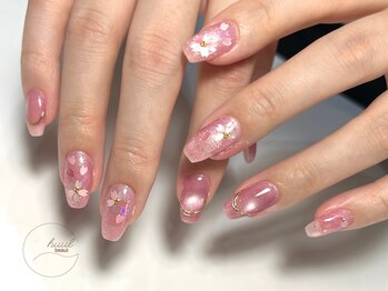 春ネイル/パラジェル/フィルイン