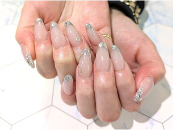 ネイルサロン グレイス(Grace)/【スカルプ】ガラスネイル