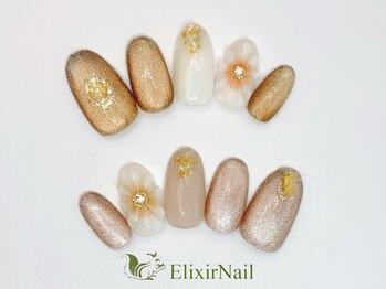 エリクサーネイル 五反田(Elixir Nail)/定額b カジュアル/クーポン使用