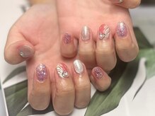 ボタネイル 近鉄八尾駅前店(BOTA NAIL)/マーメイドネイル/夏ネイル