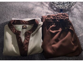 癒し処ほっこり 段原店/施術着をご準備してます