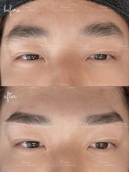 キスミー(Ksmiii)/Men's 眉毛スタイリング