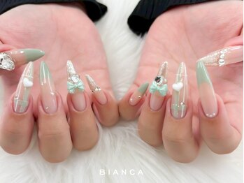 ビアンカ 川越店(Bianca)の写真/やり放題でどんなデザインでも叶う!流行りも定番も楽しむ華やかな指先で特別な一日を演出するサロン☆