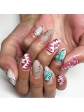 フルール(Fleur)/ネイティブ柄