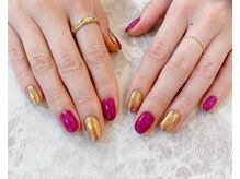 ネイルサロン ティフィン(tiffin)/～１color×オーロラネイル～