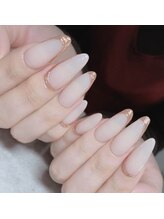 ゴージャス ネイル アンド スクール(Gorgeous)/ヌーディーアクセサリーネイル