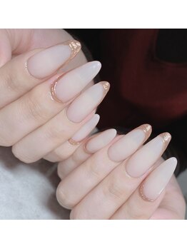 ヌーディーアクセサリーネイル