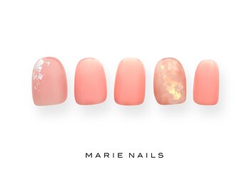 マリー ネイルズ いわきラトブ店(MARIE NAILS)/定額5,500円税込 ピンク 0810a