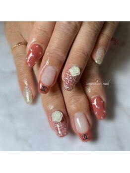 トータルビューティーローズ(Rose)/ブランドアートネイル