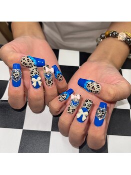 モレリア 心斎橋店(morelia)/レオパードネイル