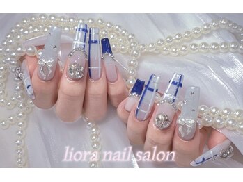 リオラネイル(Liora Nail)/長さ出し人気デザイン持ち込み