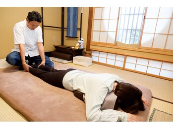 水戸 泉声整体院/身体の歪みやバランスを見る