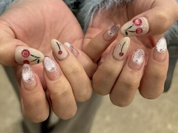 ネイルメゾン 天神店(NAIL MAISON)の写真/【人気No.2☆￥6000 S/Sコース】大好評！この季節にぴったりのネイルがお得に楽しめる♪[天神]