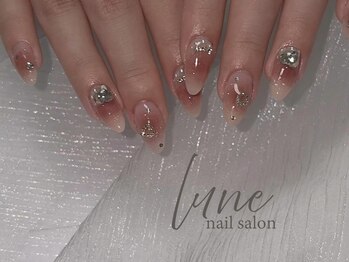 nail salon lune【ルネ】【5月中旬OPEN(予定)】の写真/【22時まで営業】パーツつけ放題×長さ出し可能◎デザインを妥協したくない大人女性のためのサロン