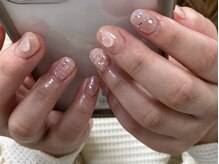 シェリーラメール 渋谷(cherielamer)/チェックネイル