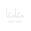 ララアイラッシュ(lala eyelash)ロゴ