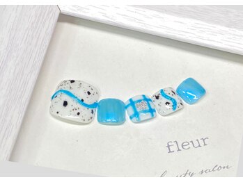 トータル ビューティ サロン フルール(Total Beauty Salon FLEUR)/フットネイルDコース11000円