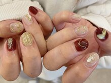 アイネイルズ 天神今泉店(I-nails)/【misato.n】ガーリーニュアンス