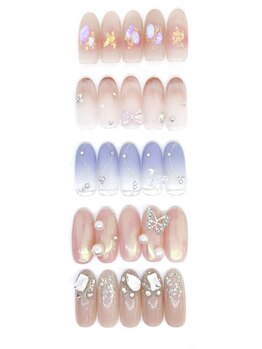 ディーネイル 四条烏丸(D-nail)/ワンホンネイル5500円　5/31まで