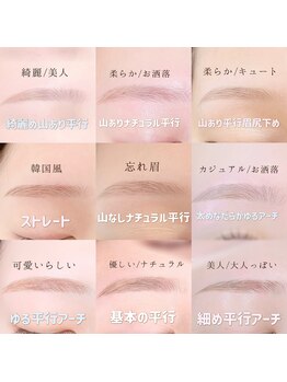 クルミ(Kurumi.)/眉毛デザイン