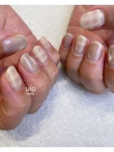 ウロネイルズ(ulo nails)/ギンガムチェックネイル