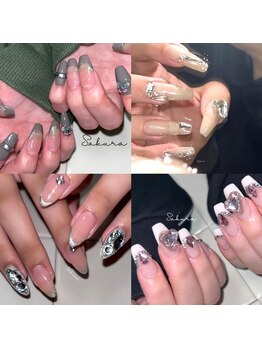ネイルズサンカケルキュー(NAILS 3×9)の写真/持ち込みデザインOK☆サンプリングではなく持ち込み頂いた画像に近づけます☆