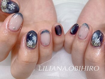 リリアーナ 帯広(LILIANA)/冬ネイル