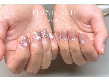 ティンクネイル 麻布十番店(THINK NAIL)/【麻布ネイル】マグネットカラー