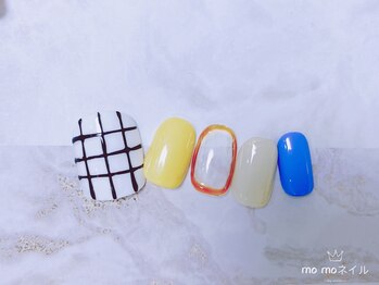 モモネイル(MOMO nail)/フットネイル パステルカラー