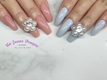 アン ジョーヌドラゴ/【自爪ネイル】パールフラワー